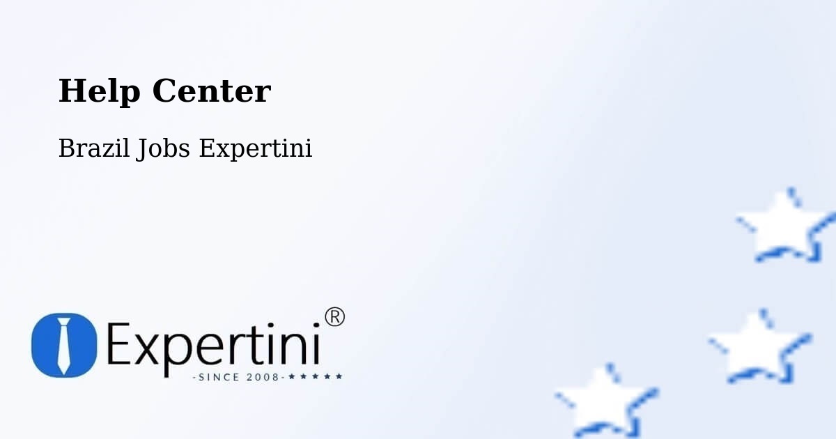Help Center – Taquaral - Brazil Jobs Expertini